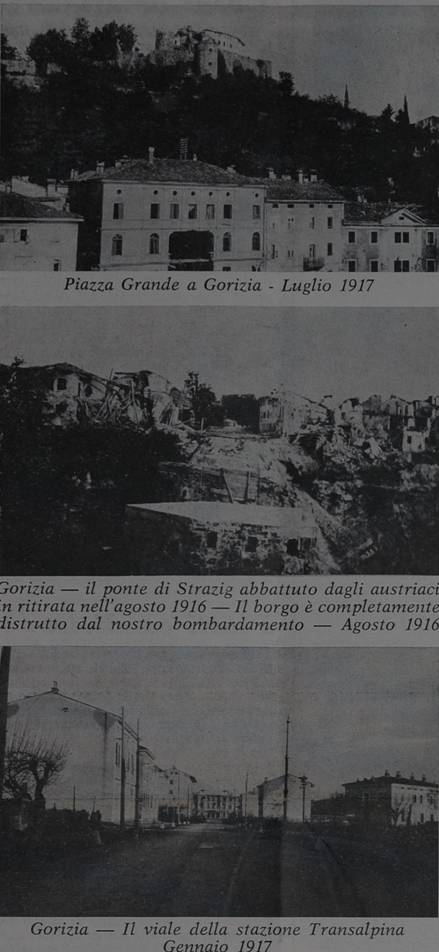 OMAGGIO A GORIZIA DI PIERO E GISELDA BOTTEGA
Le foto di Floriano Ferrazzi sul fronte dell' Isonzo - foto