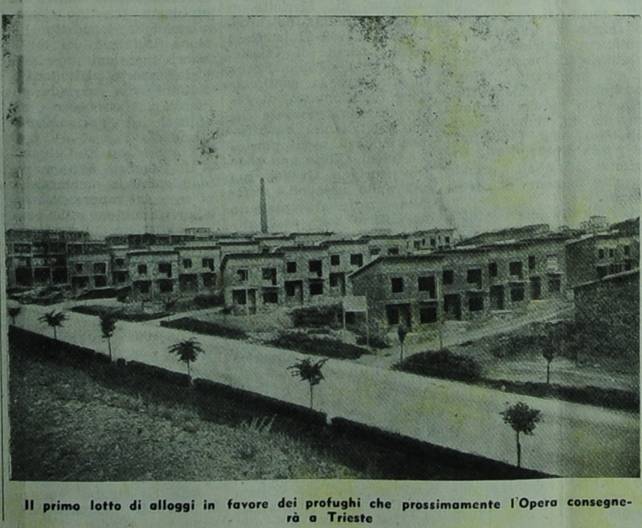 -foto
Il primo lotto di alloggi in favore dei profughi che prossimamente l'Opera consegnerà a Trieste