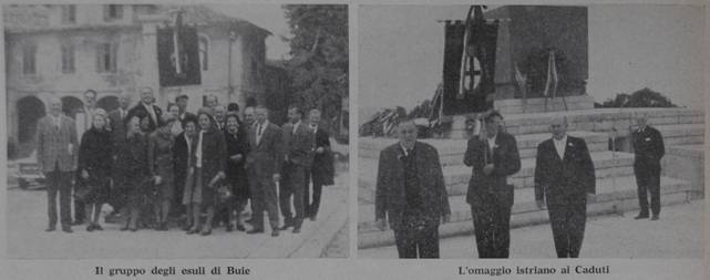 LE FAMIGLIE
L'omaggio dei Buiesi - foto