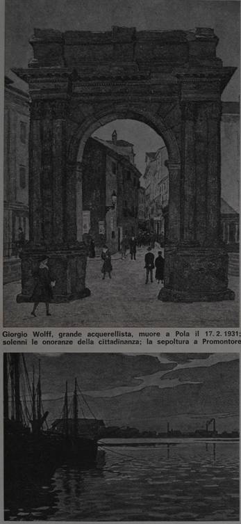C'era una volta Pola
I quadri di Wolff - foto