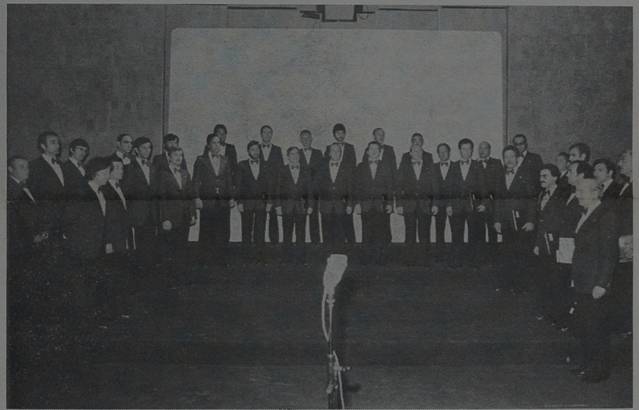 Il coro «Ermes Grion» di Monfalcone, diretto dal maestro Policardi,... - foto