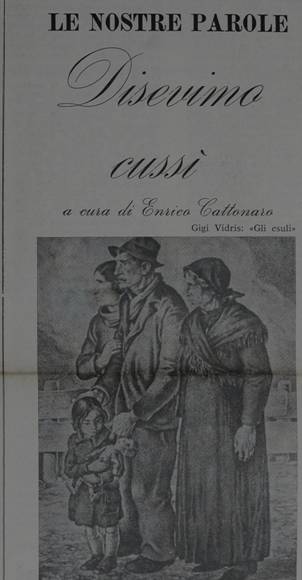E' pronto il libro
LE NOSTRE PAROLE - foto
Lo riceverete versando lire 5.600 alla nostra redazione