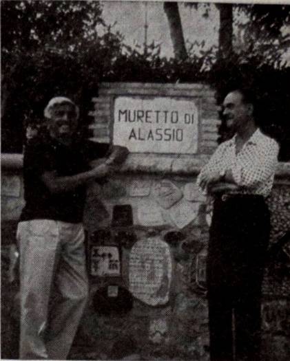 Mattonella con la firma di Schiavelli - foto