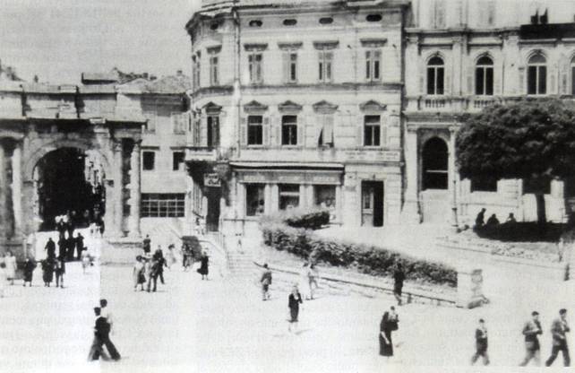 Saluto ai partecipanti al raduno con l'immagine di Pola d'una volte sempre viva nella memoria - foto