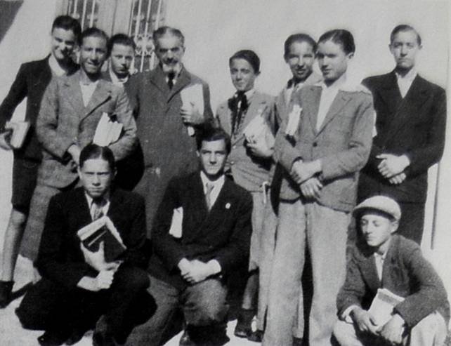 All'inizio del Clivo Grion il 31 ottobre 1931:... - foto